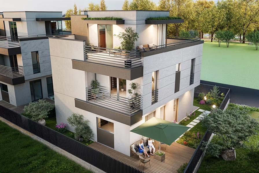 Sakarya D6 Villaları Ön Görünüm